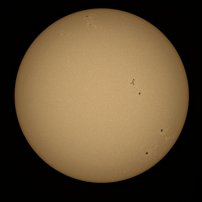Sonne im Weißlicht