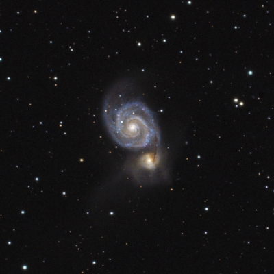 M51 – Die Whirlpool-Galaxie