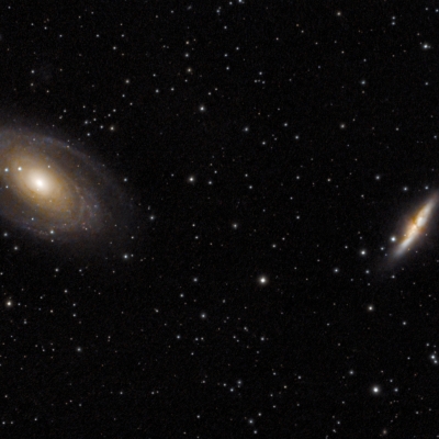 M81 und M82 – Zwei berühmte Nachbargalaxien im Großen Bären