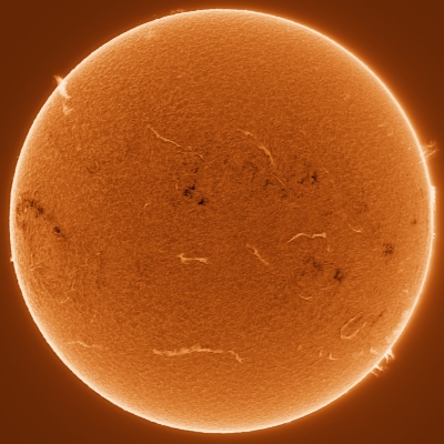 Sonne in H-Alpha