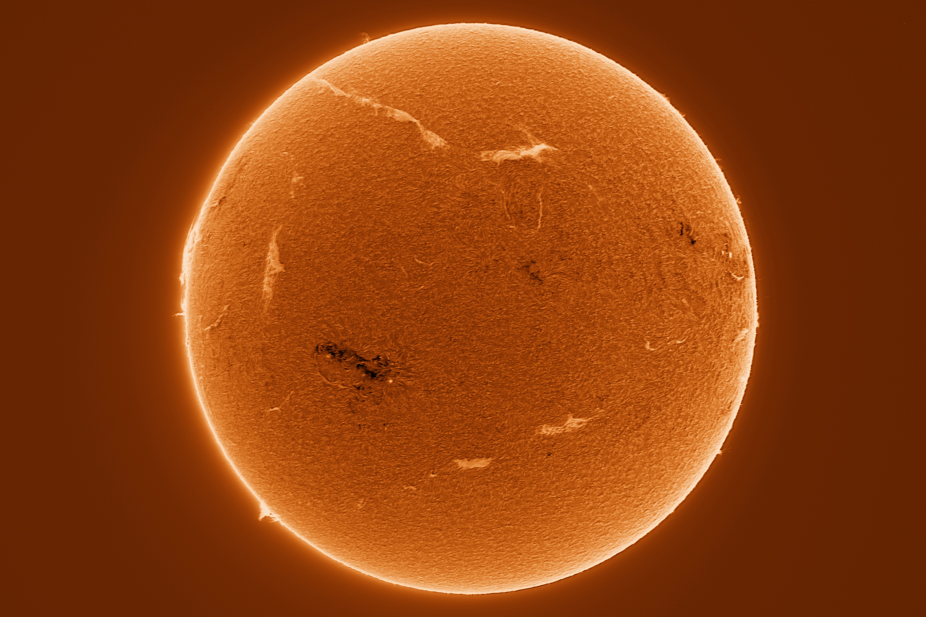 Sonne in H-Alpha