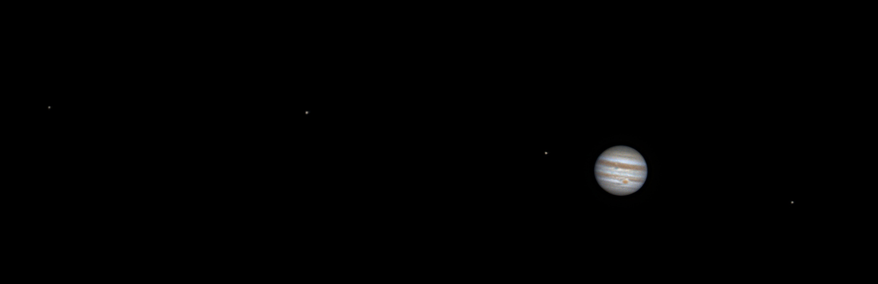 Jupiter und Mars