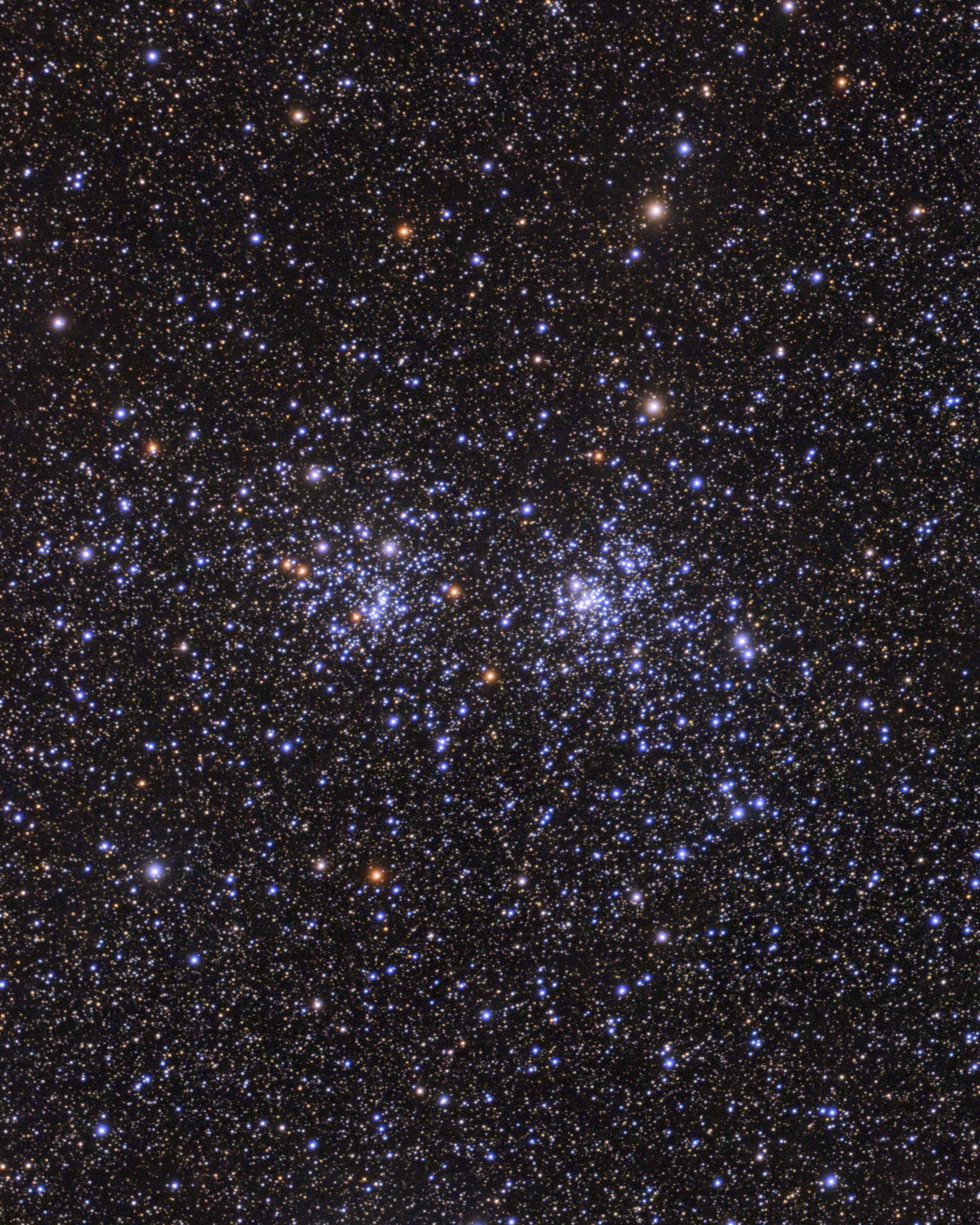 NGC 869 und NGC 884 – der Doppelsternhaufen im Perseus
