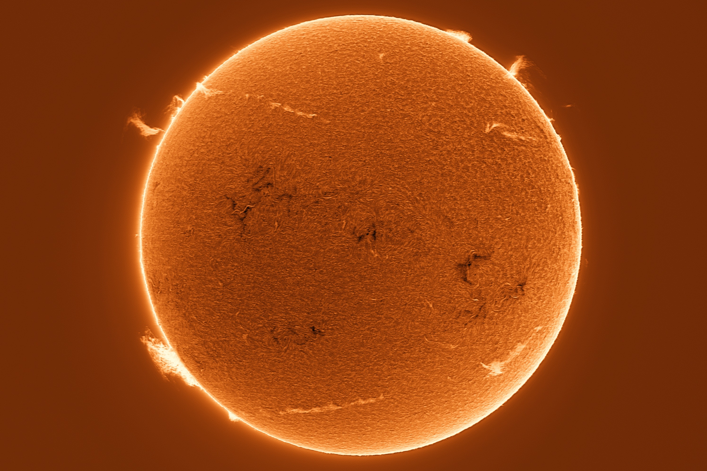 Sonne in H-Alpha