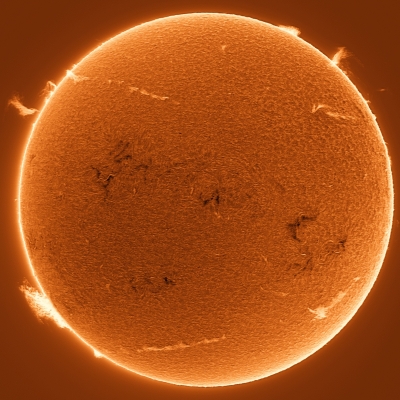 Sonne in H-Alpha