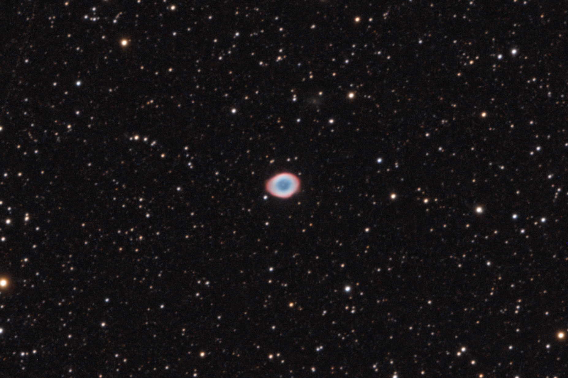 M57 - Spektroskopische Auswertung des Ringnebels