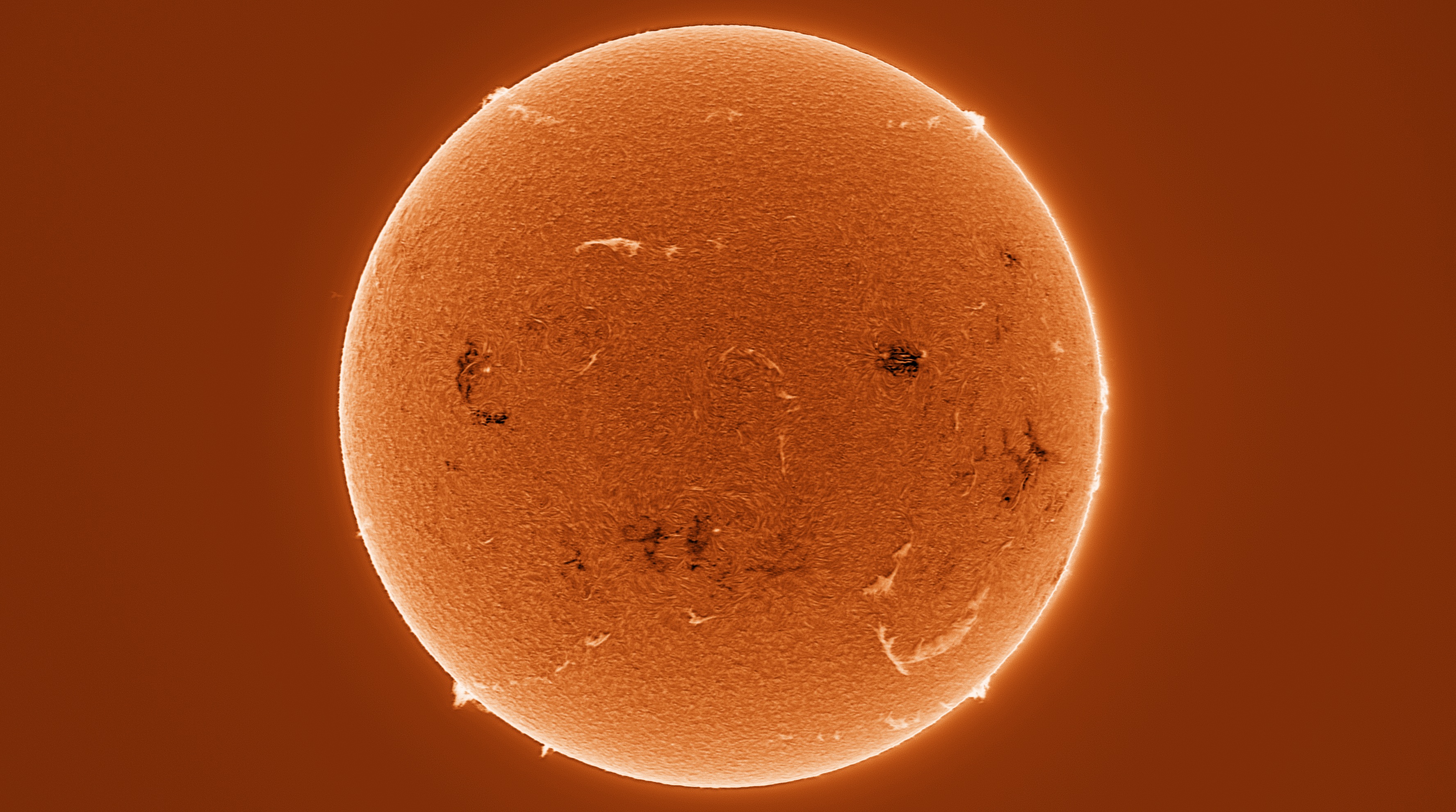 Sonne in H-Alpha