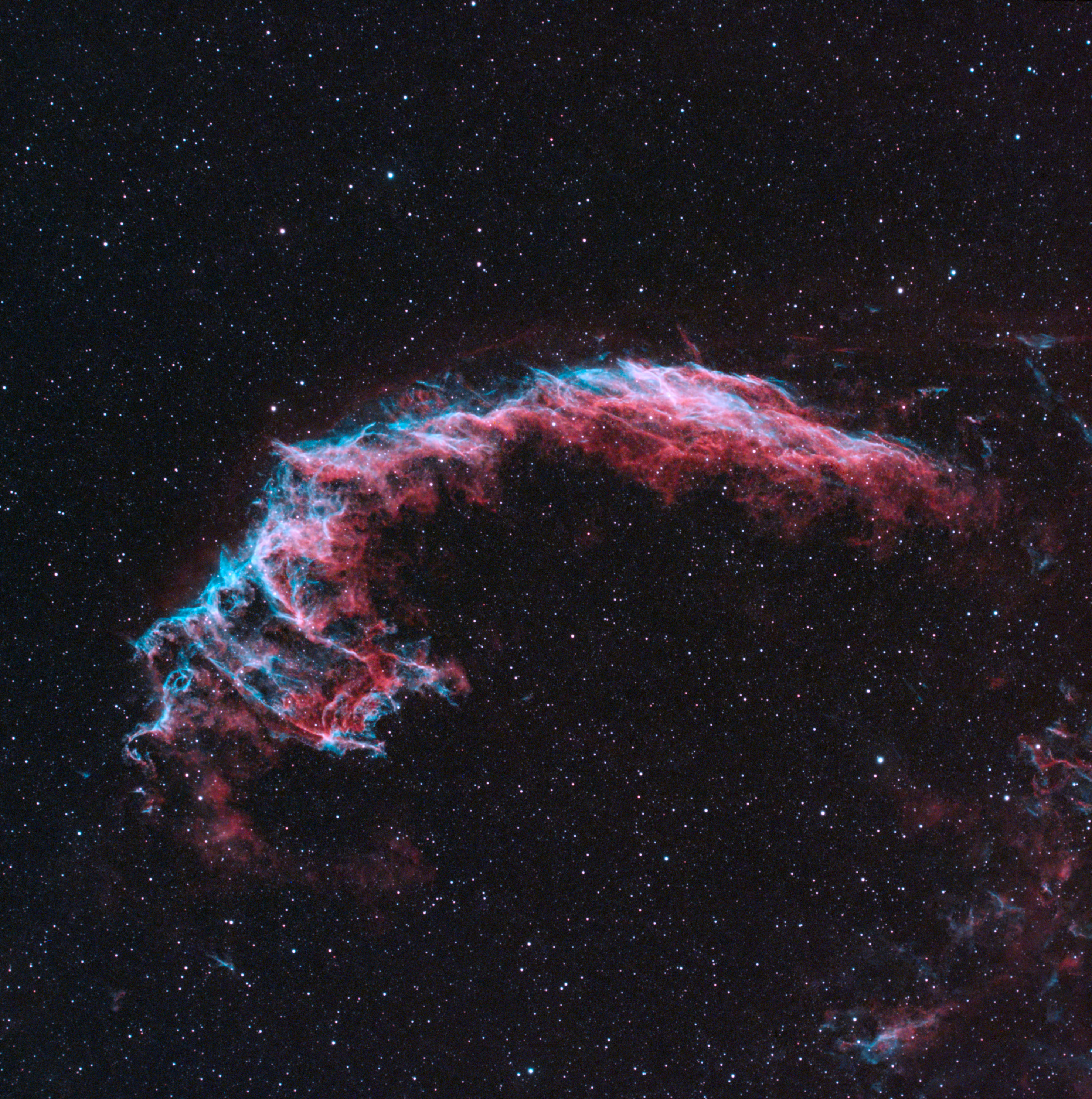 NGC 6992 – der östliche Schleiernebel