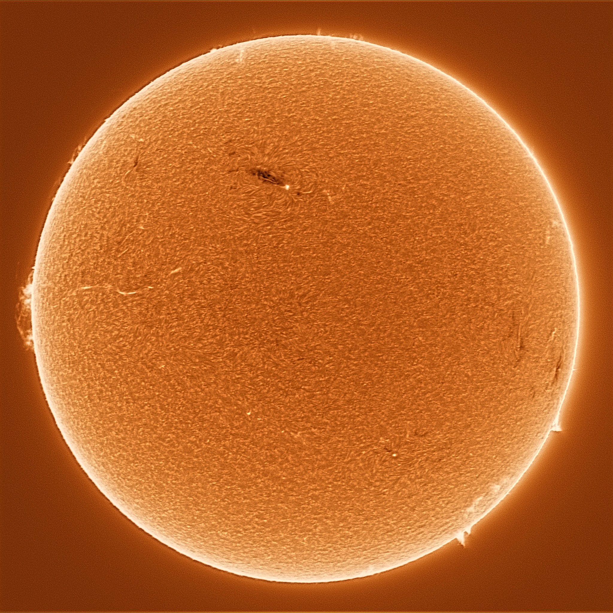 Sonne in H-Alpha